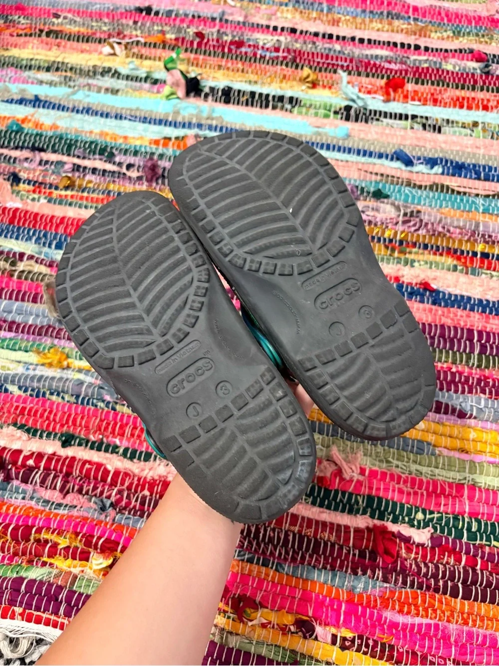 Minecraft x Crocs Classic Clogs – Juniors Size 3